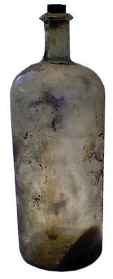 Weissglasflasche
